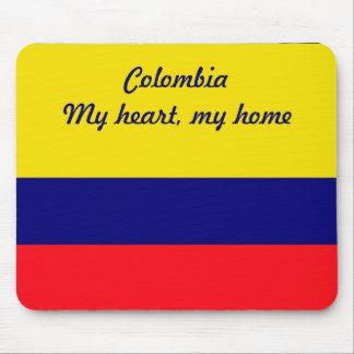 Kolumbien mein Herz meine Zuhause Mousepad