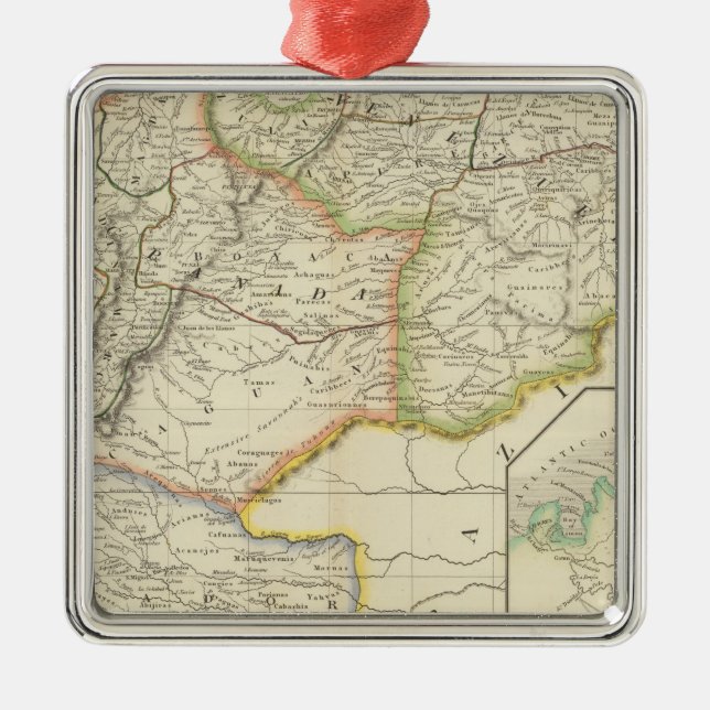 Kolumbien Ornament Aus Metall (Vorne)