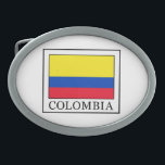Kolumbien Ovale Gürtelschnalle<br><div class="desc">Kolumbien</div>