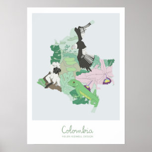Kolumbien Poster