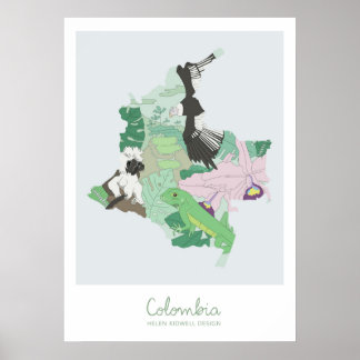 Kolumbien Poster