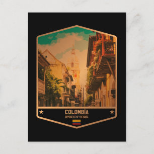 Kolumbien Postkarte