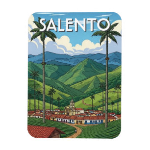 Kolumbien Salento Magnet