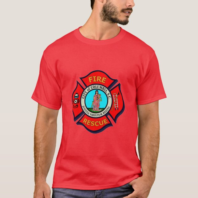 Kolumbien, SC Fire Rescue T-Shirt (Vorderseite)