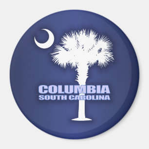 Kolumbien Sc (Palmetto u. Halbmond) Magnet