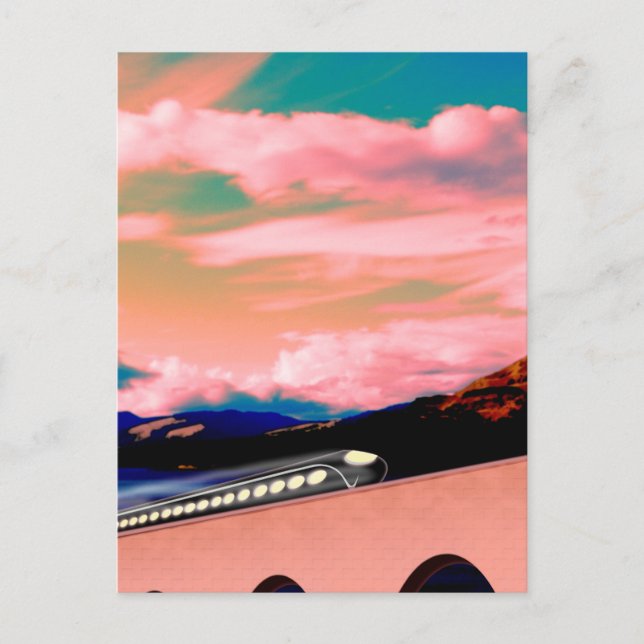 Kolumbien-Schlucht ausdrücklich Postkarte (Vorderseite)