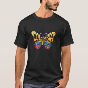 Kolumbien-Schmetterling - Farben der kolumbianisch T-Shirt