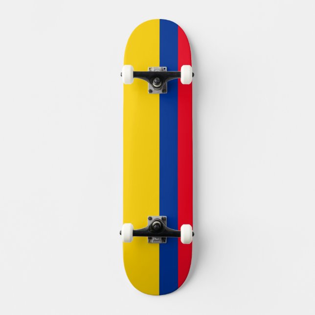 Kolumbien Skateboard (Vorderseite)