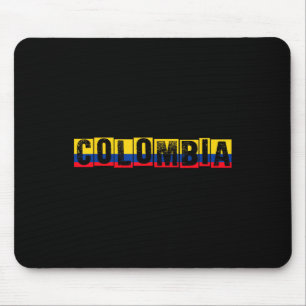 Kolumbien Stolz Flagge Kolumbianische nationale Au Mousepad