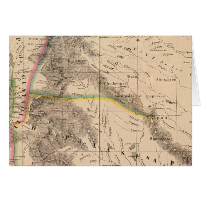 Kolumbien, Südamerika 8 (Vorderseite (Horizontal))