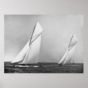 Kolumbien und Kleeblatt 1898 Poster