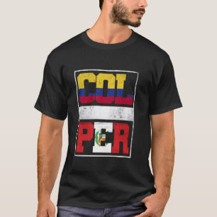 Kolumbien und Peru Mix Kolumbianische peruanische  T-Shirt