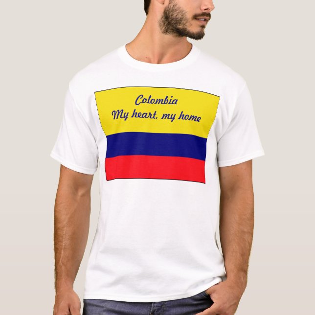 Kolumbien weltweit herausragend T-Shirt (Vorderseite)