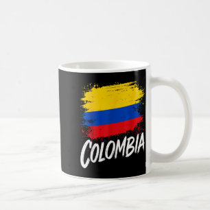 Kolumbienliebhaber kolumbianische Flagge Kaffeetasse