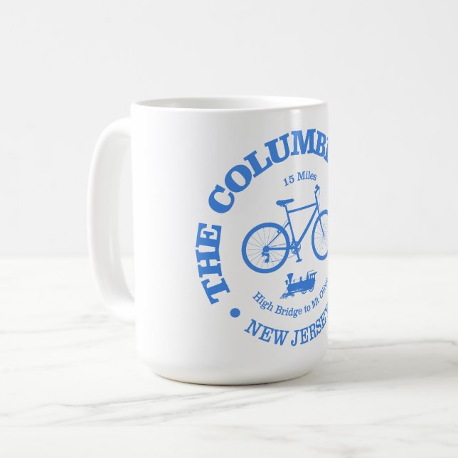 Kolumbienweg (Radfahren) Kaffeetasse (Vorderseite Links)