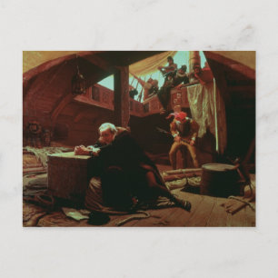 Kolumbus in Chains, 1863 Postkarte