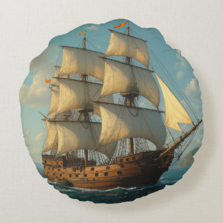 Kolumbus-Kissen Rundes Kissen