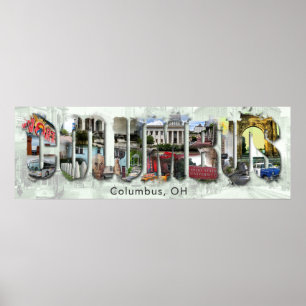 Kolumbus, OH Poster