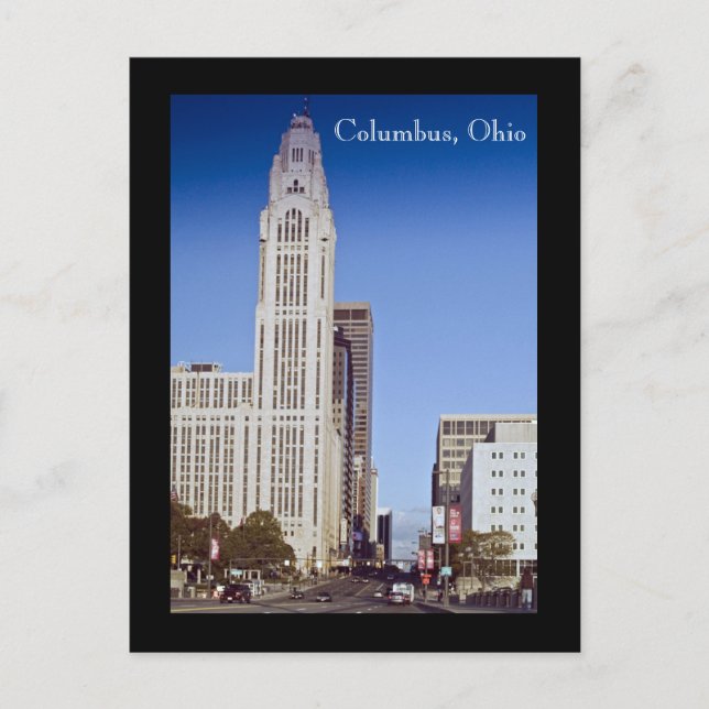 Kolumbus, Ohio-Postkarte Postkarte (Vorderseite)