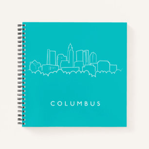 Kolumbus, Ohio Skyline Notizbuch