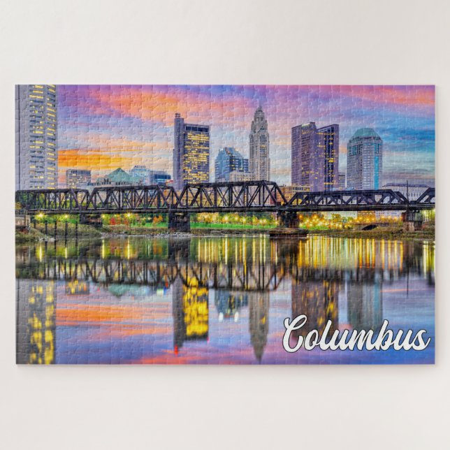 Kolumbus, Ohio, Vereinigte Staaten Puzzle (Horizontal)
