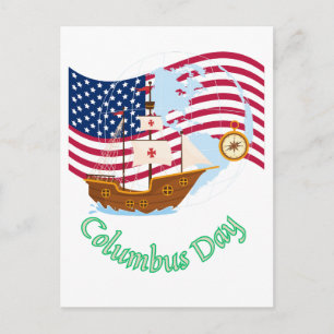 Kolumbustag Postkarte