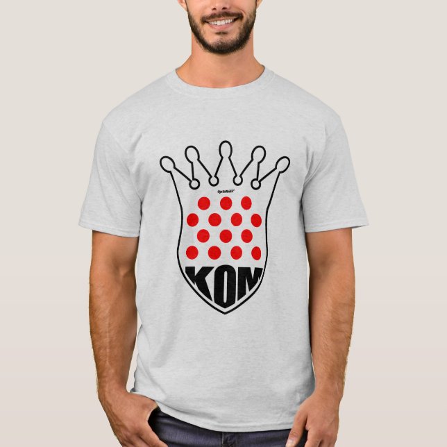 KOM König des Berges T-Shirt (Vorderseite)