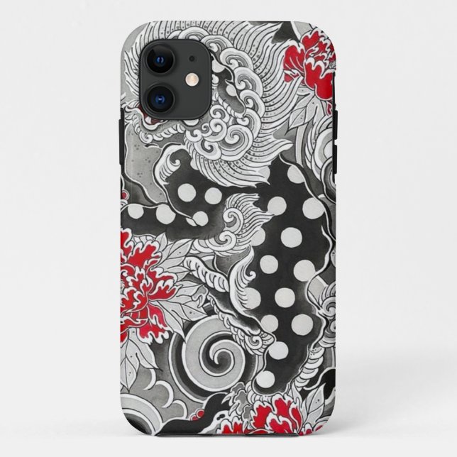 Komainu Case-Mate iPhone Hülle (Rückseite)