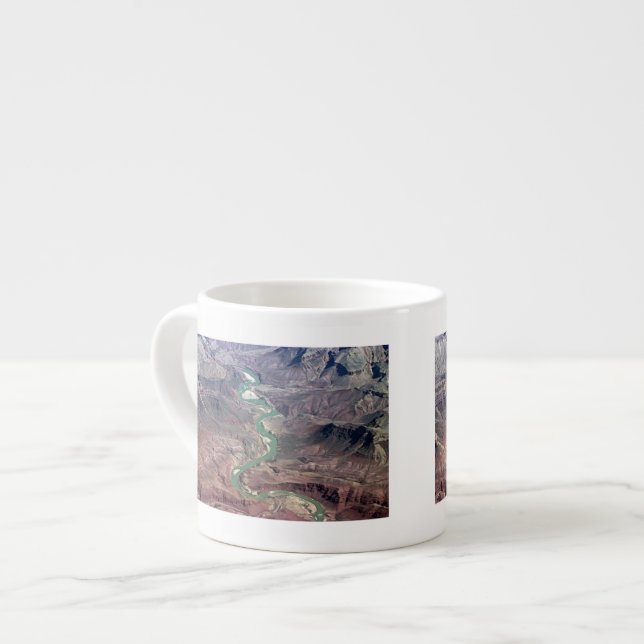 Komanche-Punkt, Grand Canyon Espressotasse (Vorderseite Links)