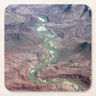 Komanche-Punkt, Grand Canyon Rechteckiger Pappuntersetzer