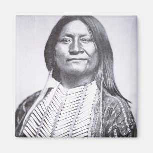 KomancheTribesman, 1872 (b/w Foto) Magnet