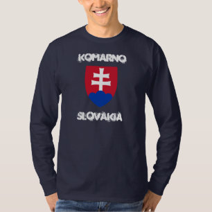 Komarno, Slowakei mit Wappen T-Shirt