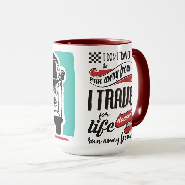Kombi Travel Tasse (VorderseiteRechts)
