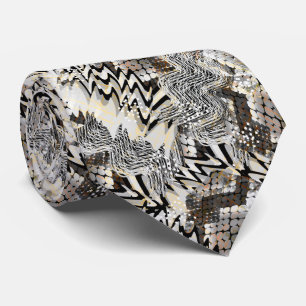Kombiniert, ethnisch, afrikanisch krawatte