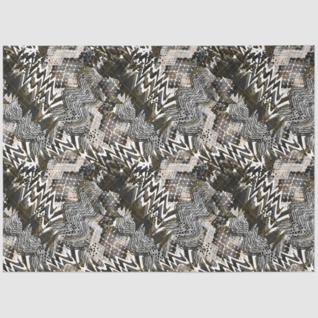 Kombiniert, ethnisch, afrikanisch . seidenpapier (Vorderseite)