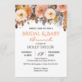 Kombinierte Kinderdusche und Brautparty-Ideen Einladung