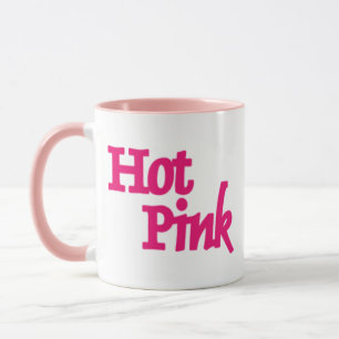 Kombinierte Tasse mit Hot Pink