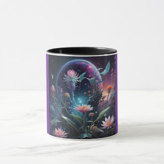 Kombitasse, 325ml (Twilight Flower-3) Tasse