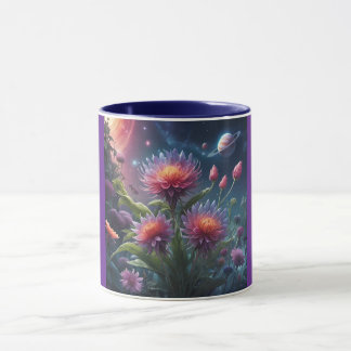 Kombitasse, 325ml (Twilight Flower-6) Tasse