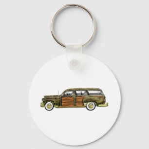 Kombiwagen Chryslerstadt-1949 u. -land- Schlüsselanhänger