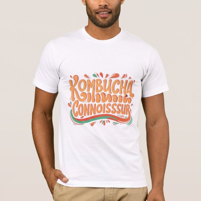 Kombucha Connoisseur T - Shirt (Vorderseite)