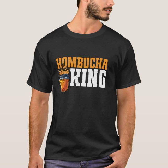 Kombucha King T-Shirt (Vorderseite)
