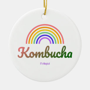 Kombucha   Nutrition Facts, Rainbow Keramik Ornament