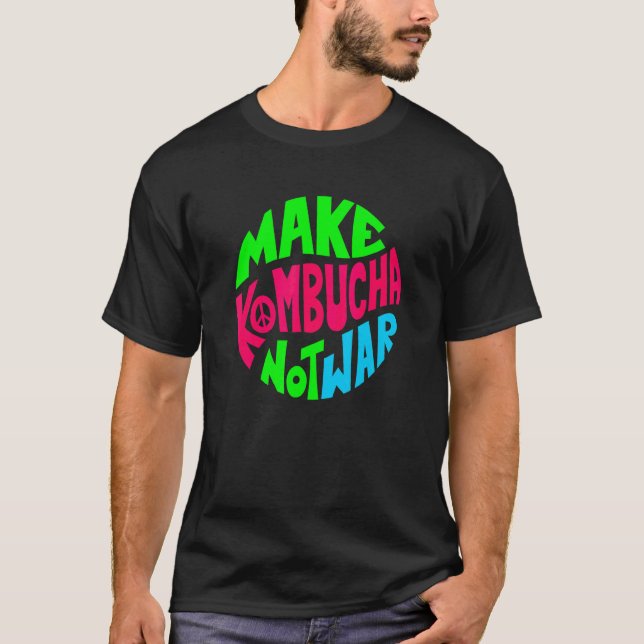 Kombucha zubereiten T-Shirt (Vorderseite)