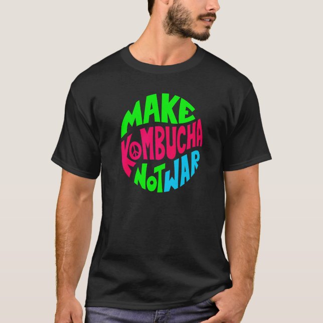 Kombucha zubereiten   T-Shirt (Vorderseite)