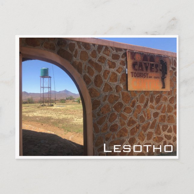 Kome Höhlen Lesotho Postkarte (Vorderseite)