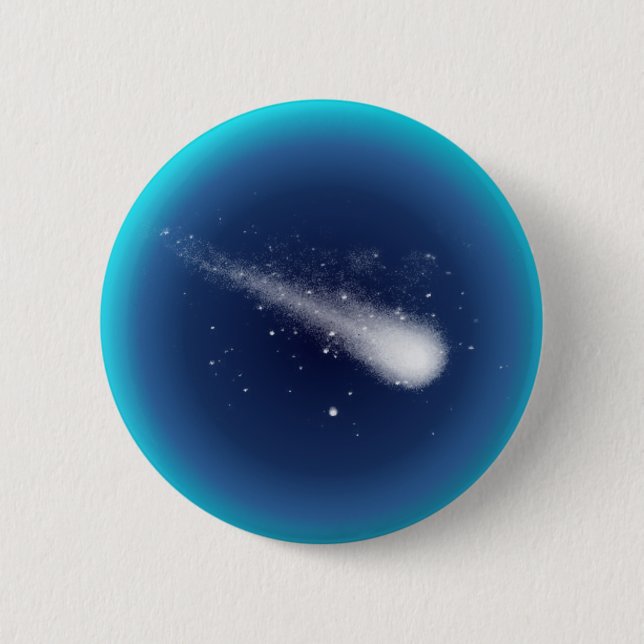 Komet Button (Vorderseite)