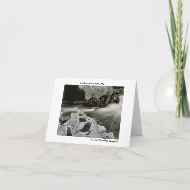 Komet schaukelt 74, Smokey Berge, NC, Ca 1974… Karte (Vorderseite)