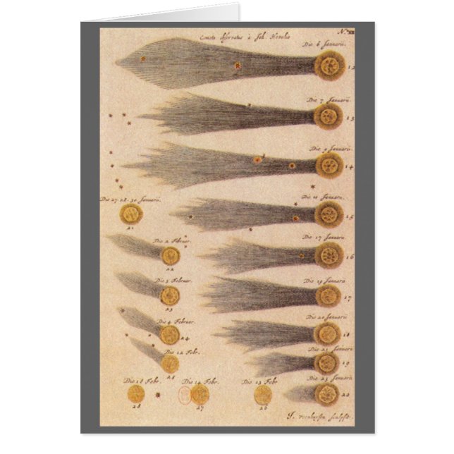 Kometen von Stanislaw Lubieniecki, Vintage Astrono (Vorne)