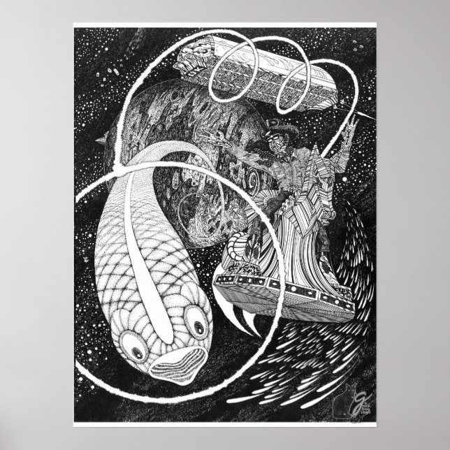 Kometenjunge Poster (Vorne)